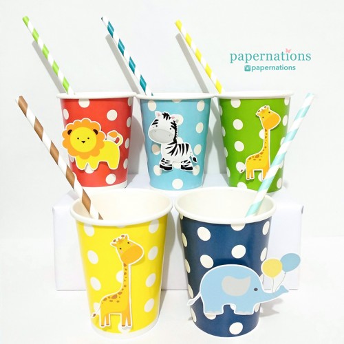 Animals Paper Cups